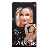 Надувная кукла с вибрацией и 2 любовными отверстиями Hot Lucy Lifesize Love Doll - NMC - в Красноярске купить с доставкой