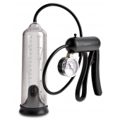 Вакуумная мужская помпа с датчиком давления Pro-Gauge Power Pump - Pipedream - в Красноярске купить с доставкой
