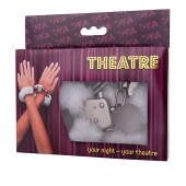 Наручники с белой меховой опушкой - ToyFa - купить с доставкой в Красноярске