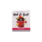 Стимулирующий презерватив-насадка Roll   Ball Raspberry - Sitabella - купить с доставкой в Красноярске