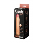 Телесная насадка-удлинитель из неоскин - 19,5 см. - LOVETOY (А-Полимер) - в Красноярске купить с доставкой