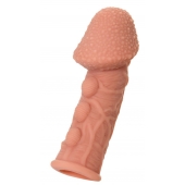 Насадка на фаллос с пузыриками, венками и ребристостью KOKOS Extreme Sleeve 09 - 12,7 см. - KOKOS - в Красноярске купить с доставкой