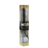 Черная ёлочка-насадка для двойного проникновения Mojo Bumpy - 15 см. - Seven Creations - в Красноярске купить с доставкой