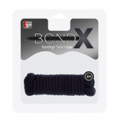 Чёрная веревка для связывания BONDX LOVE ROPE - 5 м. - Dream Toys - купить с доставкой в Красноярске
