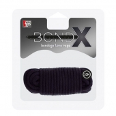 Черная веревка для связывания BONDX LOVE ROPE - 10 м. - Dream Toys - купить с доставкой в Красноярске