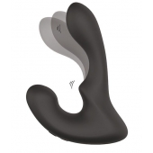 Чёрный массажер простаты с 2 моторами BOOTY ROCKER - Dream Toys - в Красноярске купить с доставкой