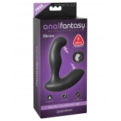 Черный массажер простаты Electro Stim Prostate Vibe с электростимуляцией - 13,3 см. - Pipedream - купить с доставкой в Красноярске