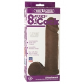 Насадка-реалистик Vac-U-Lock 8  ULTRASKYN Cock - 20,6 см. - Doc Johnson - купить с доставкой в Красноярске