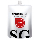 Возбуждающий лубрикант на водной основе Splashglide Hot Stimulative - 100 мл. - Splashglide - купить с доставкой в Красноярске