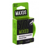 Презервативы в железном кейсе MAXUS Mixed - 3 шт. - Maxus - купить с доставкой в Красноярске