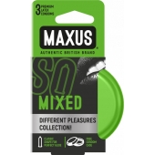 Презервативы в железном кейсе MAXUS Mixed - 3 шт. - Maxus - купить с доставкой в Красноярске