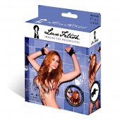 Наручники с присосками Sexy Suction - Lux Fetish - купить с доставкой в Красноярске