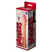 Насадка на пояс Harness RED LINE - 21,5 см. - LOVETOY (А-Полимер) - купить с доставкой в Красноярске
