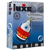 Презерватив LUXE Maxima  Королевский экспресс  - 1 шт. - Luxe - купить с доставкой в Красноярске