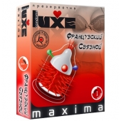 Презерватив LUXE Maxima  Французский связной  - 1 шт. - Luxe - купить с доставкой в Красноярске