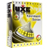 Презерватив LUXE  Exclusive  Кричащий банан  - 1 шт. - Luxe - купить с доставкой в Красноярске