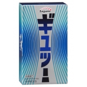 Презервативы Sagami 6 FIT V с волнообразной текстурой - 12 шт. - Sagami - купить с доставкой в Красноярске