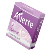 Классические презервативы Arlette Classic - 3 шт. - Arlette - купить с доставкой в Красноярске