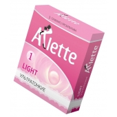 Ультратонкие презервативы Arlette Light - 3 шт. - Arlette - купить с доставкой в Красноярске