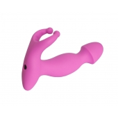 Розовый стимулятор простаты с усиками - 15 см. - 4sexdreaM - в Красноярске купить с доставкой
