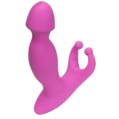 Розовый стимулятор простаты с усиками - 15 см. - 4sexdreaM - в Красноярске купить с доставкой