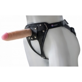 Универсальный мягкий пояс с насадкой Hard brutal BDSM-КОНСУЛ - 17 см. - LOVETOY (А-Полимер) - купить с доставкой в Красноярске
