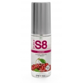 Смазка на водной основе S8 Flavored Lube со вкусом вишни - 50 мл. - Stimul8 - купить с доставкой в Красноярске Смазка на водной основе S8 Flavored Lube со вкусом вишни - 50 мл. - Stimul8 - купить с доставкой в Красноярске