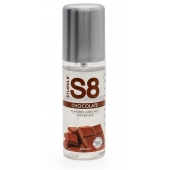 Смазка на водной основе S8 Flavored Lube со вкусом шоколада - 125 мл. - Stimul8 - купить с доставкой в Красноярске