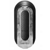 Черный мастурбатор Flip Zero с вибрацией - Tenga - в Красноярске купить с доставкой