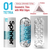 Мастурбатор SPINNER Tetra - Tenga - в Красноярске купить с доставкой