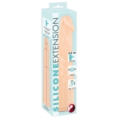 Телесная насадка-удлинитель Silicone Extension - 19 см. - Orion - в Красноярске купить с доставкой