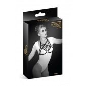 Черная упряжь на грудь Clara - Bijoux Pour Toi - купить с доставкой в Красноярске