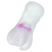 Прозрачный реалистичный мастурбатор Juicy Pussy Crystal Rose - ToyFa - в Красноярске купить с доставкой