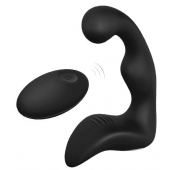 Черный вибромассажер простаты REMOTE BOOTY PLEASER - Dream Toys - в Красноярске купить с доставкой