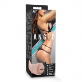 Телесный мастурбатор-ротик Angie - Blush Novelties - в Красноярске купить с доставкой