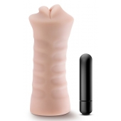 Телесный мастурбатор-ротик Angie - Blush Novelties - в Красноярске купить с доставкой