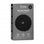 Черная веревка для бондажа Easytoys Bondage Rope - 5 м. - Easy toys - купить с доставкой в Красноярске