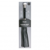 Черная плеть Easytoys Flogger With Metal Grip - 38 см. - Easy toys - купить с доставкой в Красноярске