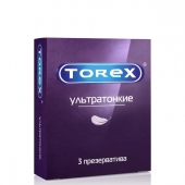 Презервативы Torex  Ультратонкие  - 3 шт. - Torex - купить с доставкой в Красноярске