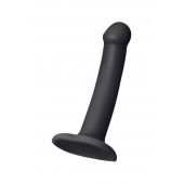 Черный фаллос на присоске Silicone Bendable Dildo S - 17 см. - Strap-on-me купить в Красноярске с доставкой в Orgasmix.ru Черный фаллос на присоске Silicone Bendable Dildo S - 17 см. - Strap-on-me - купить с доставкой в Красноярске