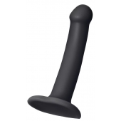 Черный фаллос на присоске Silicone Bendable Dildo S - 17 см. - Strap-on-me купить в Красноярске с доставкой в Orgasmix.ru Черный фаллос на присоске Silicone Bendable Dildo S - 17 см. - Strap-on-me - купить с доставкой в Красноярске
