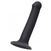 Черный фаллос на присоске Silicone Bendable Dildo M - 18 см. - Strap-on-me купить в Красноярске с доставкой в Orgasmix.ru Черный фаллос на присоске Silicone Bendable Dildo M - 18 см. - Strap-on-me - купить с доставкой в Красноярске