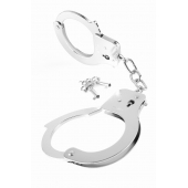 Металлические серебристые наручники Designer Metal Handcuffs - Pipedream - купить с доставкой в Красноярске