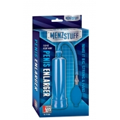 Синяя вакуумная помпа MENZSTUFF PENIS ENLARGER - Dream Toys - в Красноярске купить с доставкой