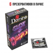 Ароматизированные презервативы DOMINO  Фруктовый слот  - 6 шт. - Domino - купить с доставкой в Красноярске