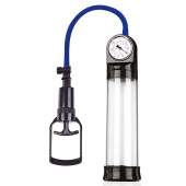 Прозрачная вакуумная помпа Sex Expert с манометром - Sex Expert - в Красноярске купить с доставкой