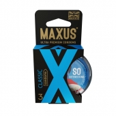 Классические презервативы в пластиковом кейсе MAXUS Classic - 3 шт. - Maxus - купить с доставкой в Красноярске