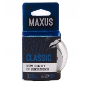 Классические презервативы в пластиковом кейсе MAXUS Classic - 3 шт. - Maxus - купить с доставкой в Красноярске