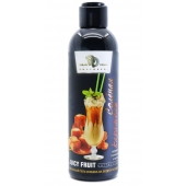Интимный гель-смазка JUICY FRUIT с ароматом солёной карамели - 200 мл. - БиоМед - купить с доставкой в Красноярске