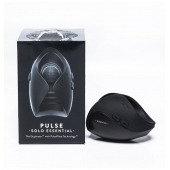 Черный инновационный мужской вибратор PULSE SOLO ESSENTIAL - Hot Octopuss - в Красноярске купить с доставкой